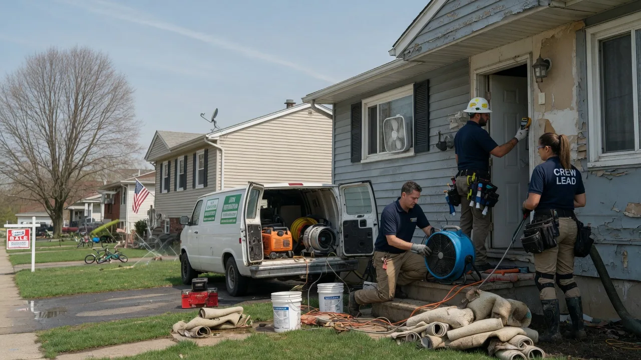 Flood Cleanup in East Chicago, IN near me