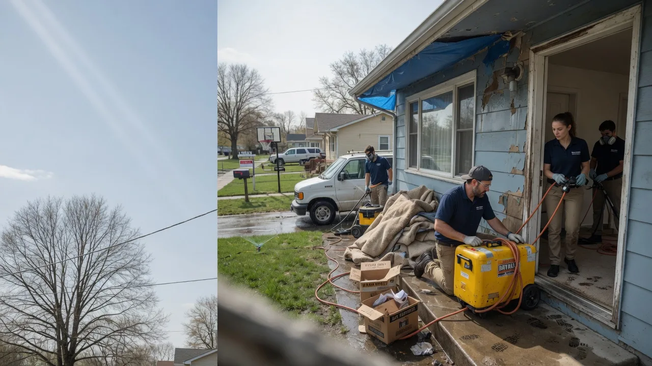 Basement Flood Cleanup in East Chicago, IN near me